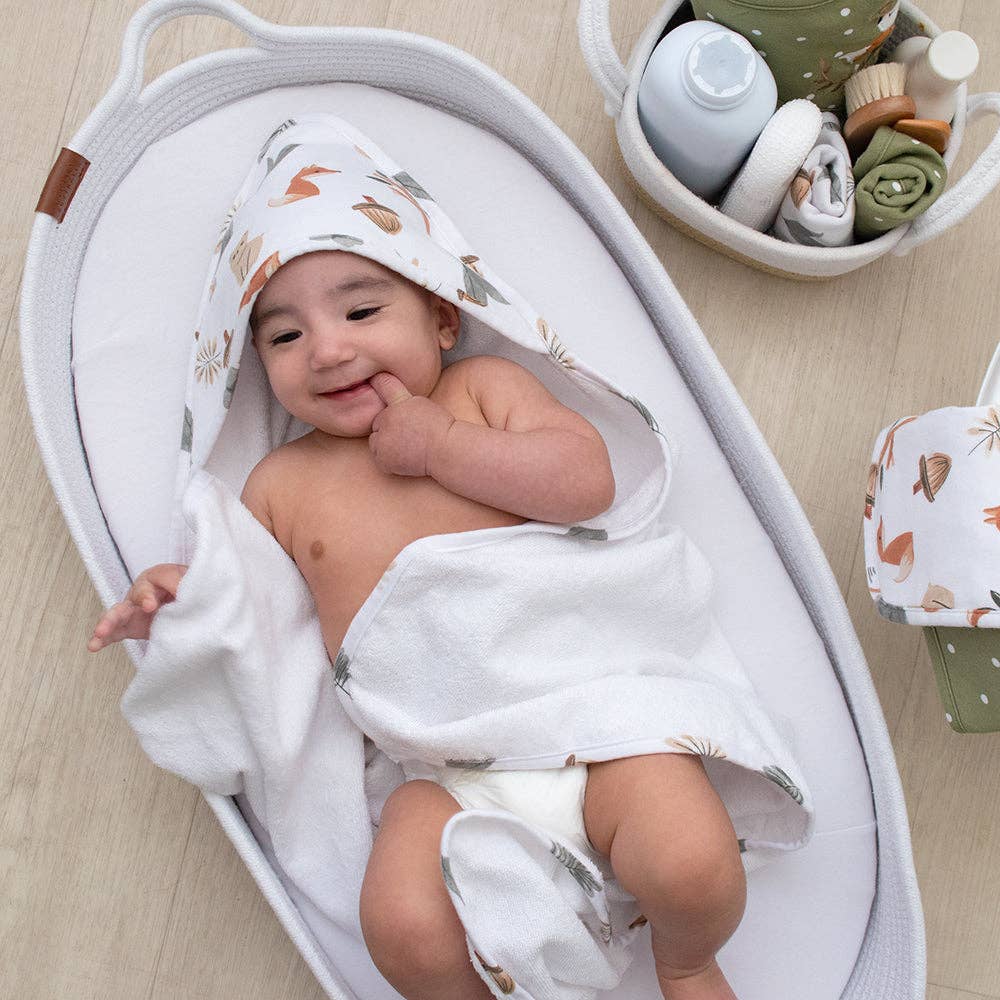 Living Textiles - 5 Piece Bath Gift Set - Forest Retreat