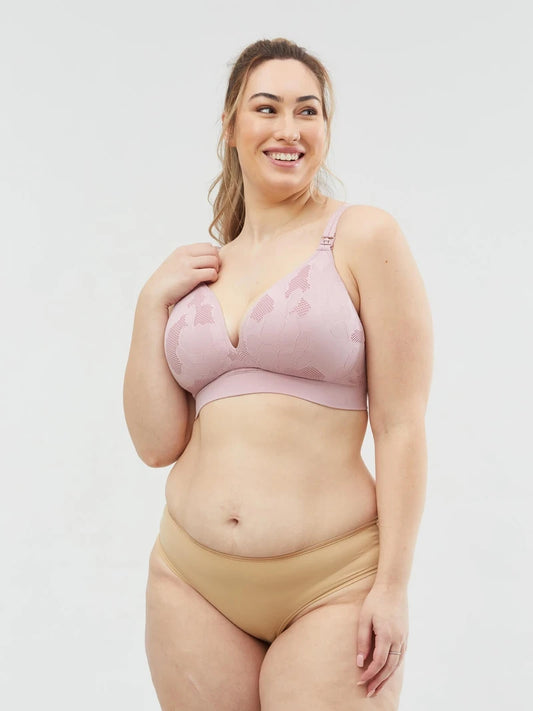Cake Maternity - Freckles Recycled Maternity & Nursing Bra - Mauve