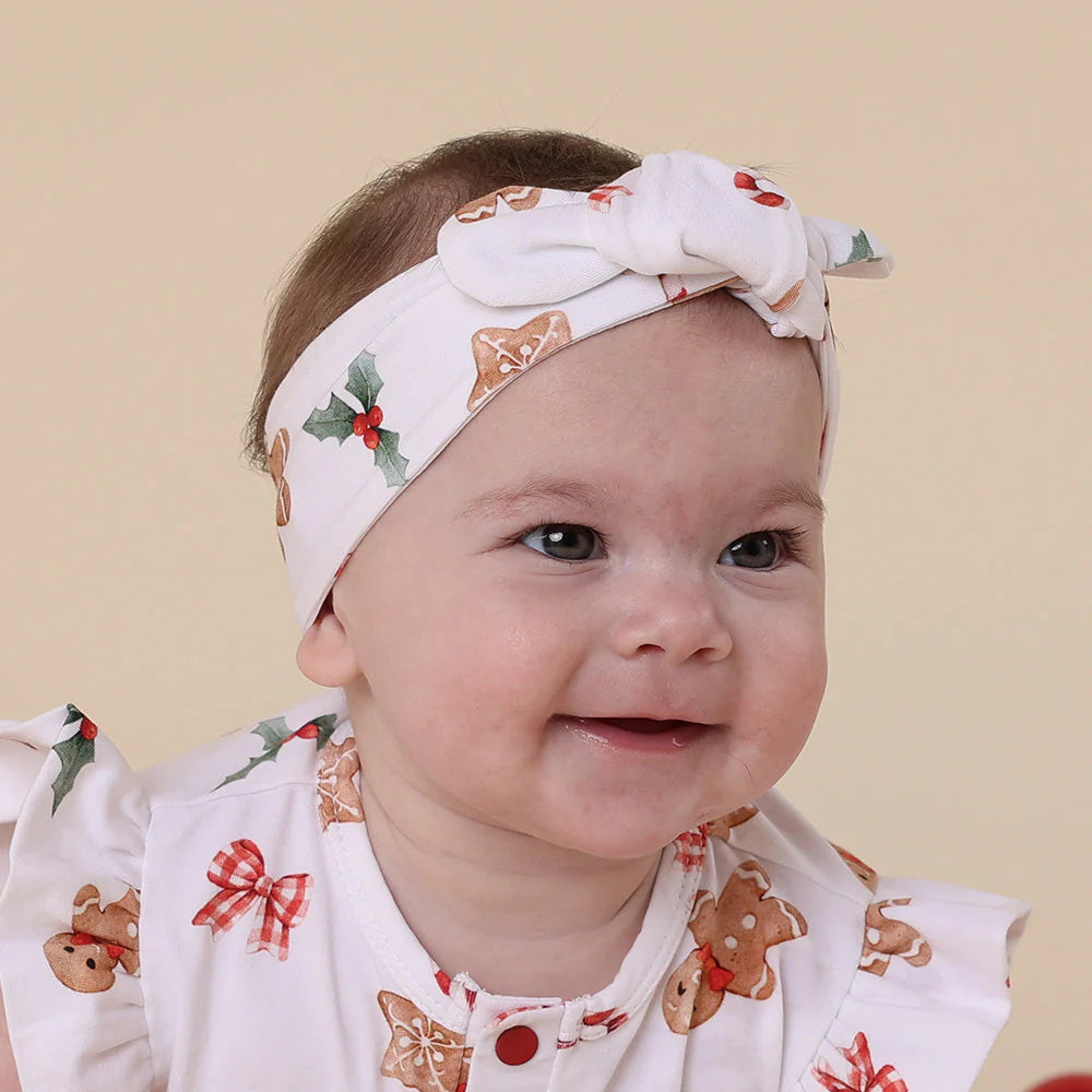 Snuggle Hunny - Gingerbread Organic Topknot