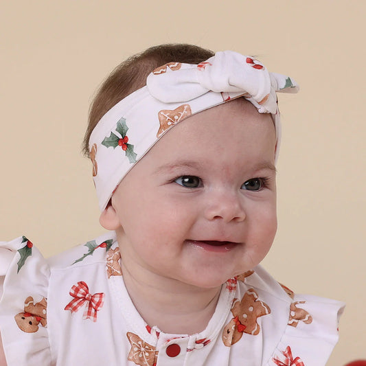 Snuggle Hunny - Gingerbread Organic Topknot