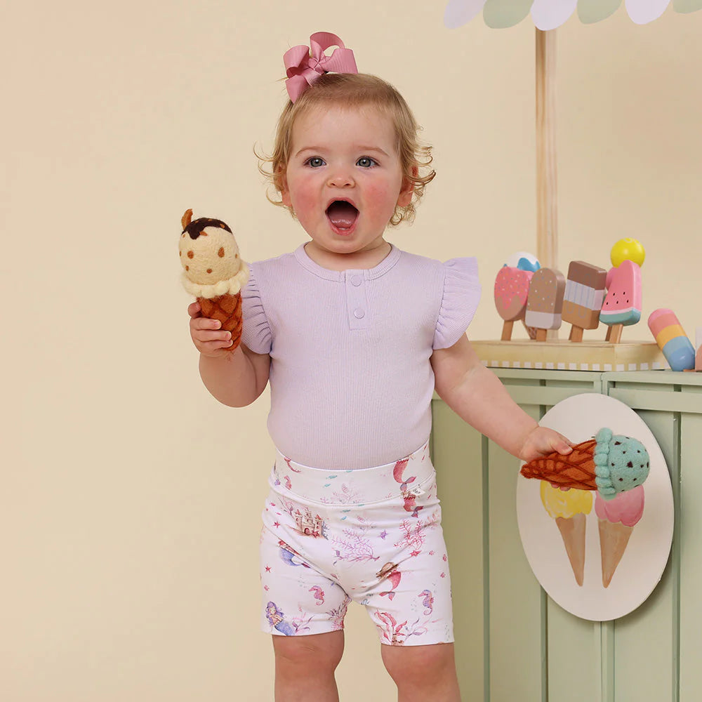 Snuggle Hunny - Mermaid Organic Bike Shorts