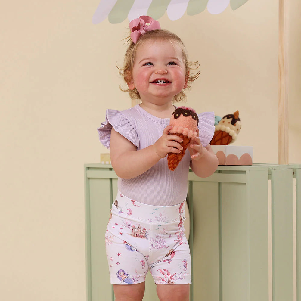 Snuggle Hunny - Mermaid Organic Bike Shorts