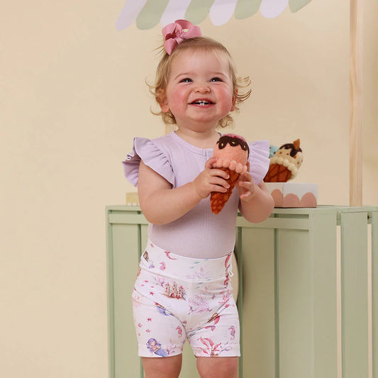 Snuggle Hunny - Mermaid Organic Bike Shorts