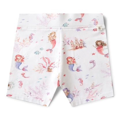 Snuggle Hunny - Mermaid Organic Bike Shorts