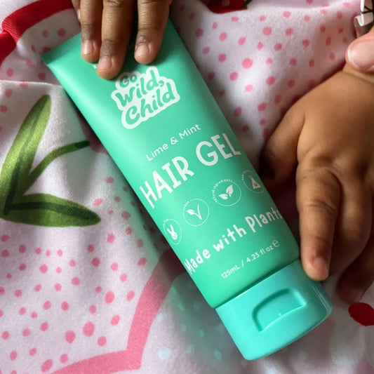 no nasties - Natural Plant Based Hair Gel in Zesty Lime and Fresh Mint