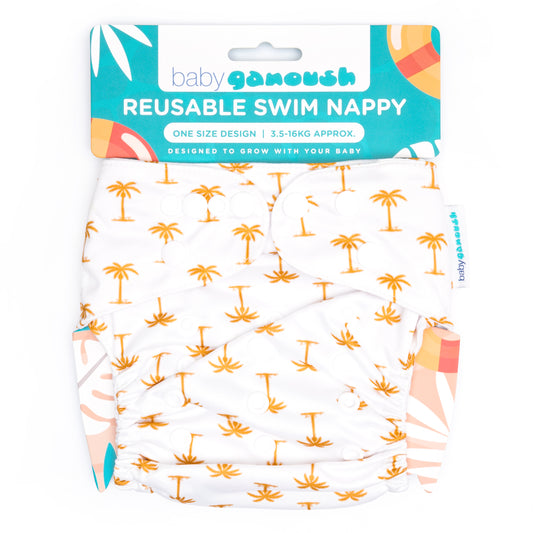 Palm Breeze | Reusable Swim Nappy