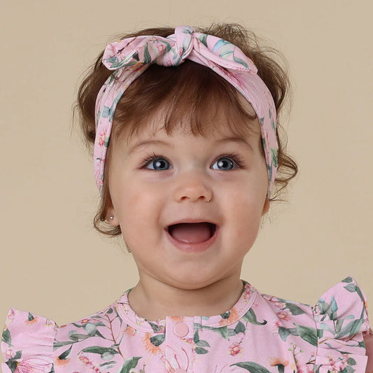 Snuggle Hunny - Pink Wattle Organic Topknot