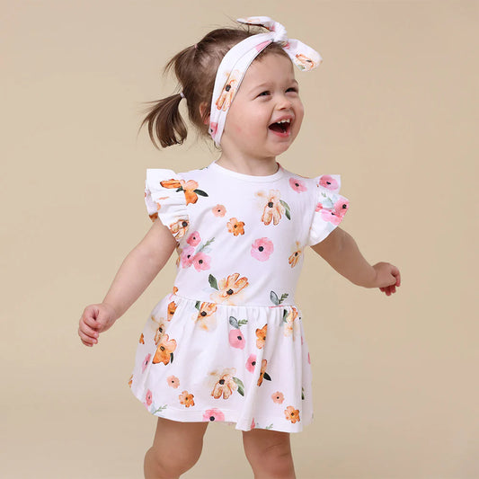 Poppy Short Sleeve Organic Dress