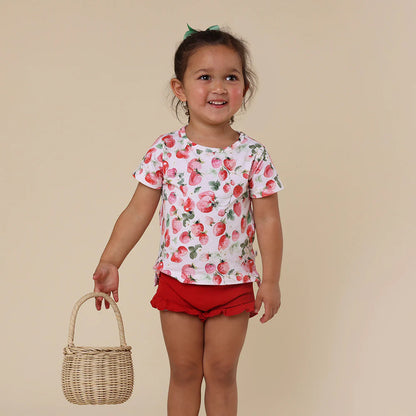 Snuggle Hunny - Red Organic Bloomers