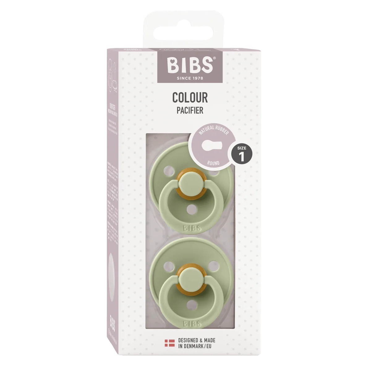 Bibs Dummies - Sage - Round