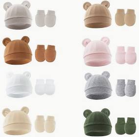 Beanie and Mitten Set - Assorted