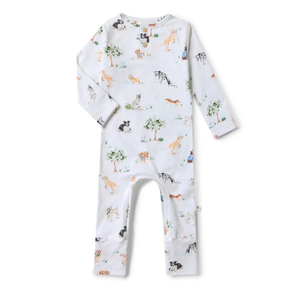 Snuggle Hunny - Dog Park Organic Growsuit