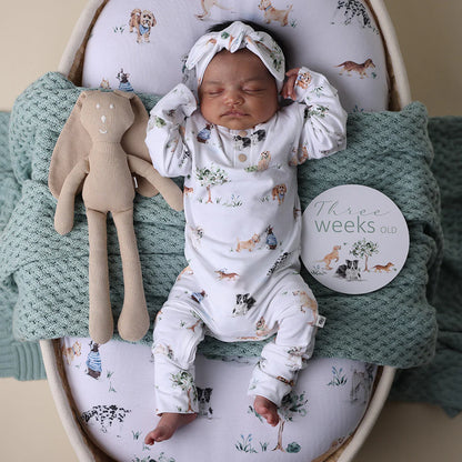 Snuggle Hunny - Dog Park Organic Growsuit