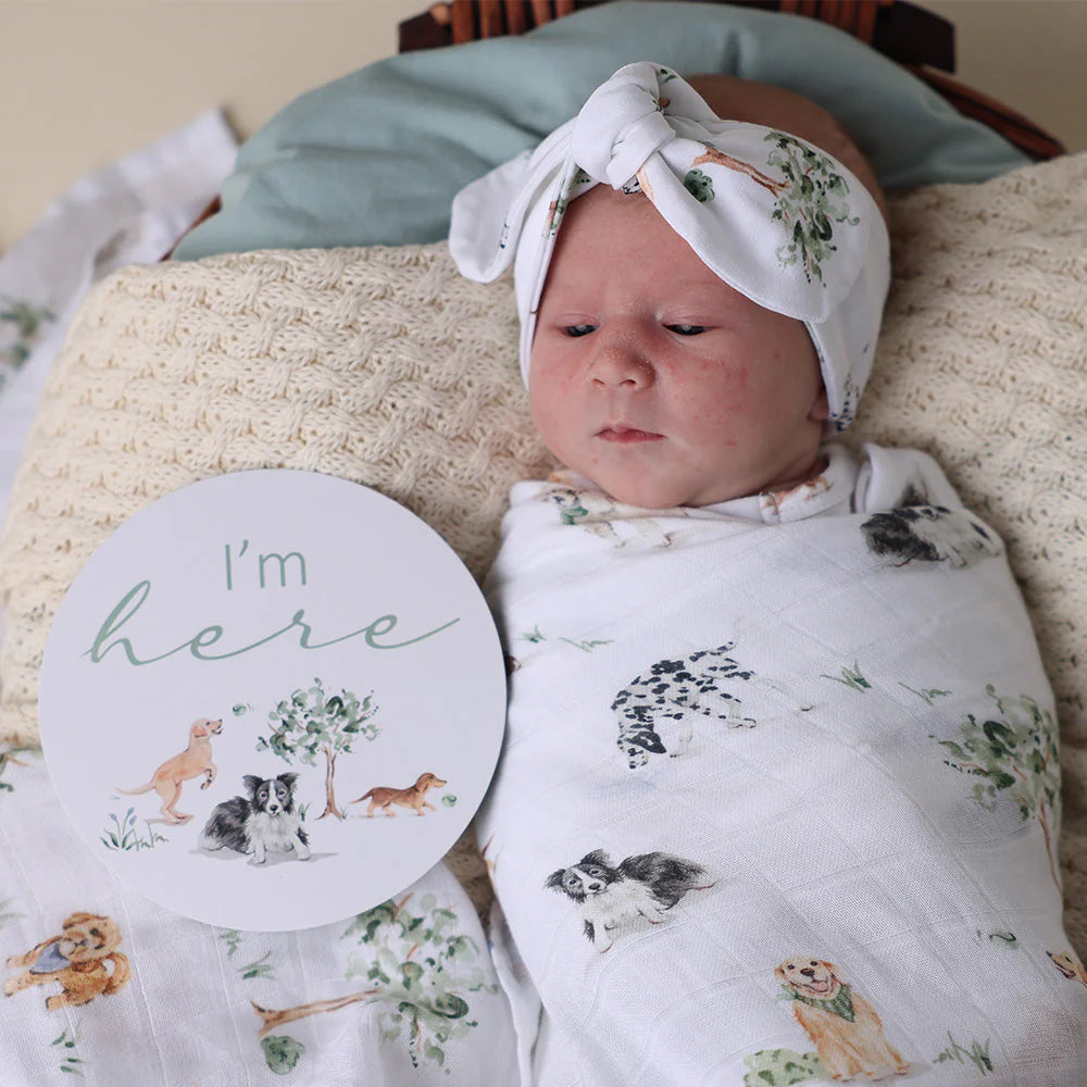 Snuggle Hunny - Dog Park & Seedling Reversible Milestone Cards