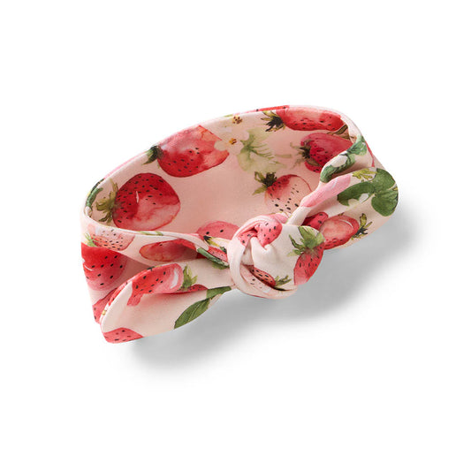 Snuggle Hunny - Strawberry Organic Topknot