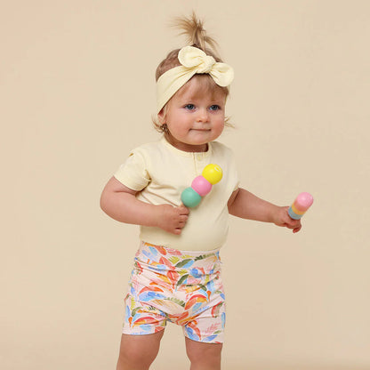 Snuggle Hunny - Summer Palm Organic Bike Shorts
