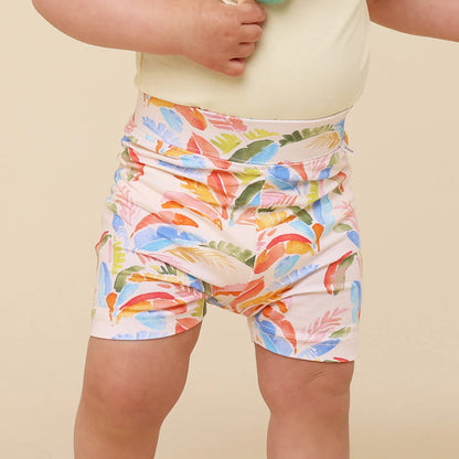 Snuggle Hunny - Summer Palm Organic Bike Shorts