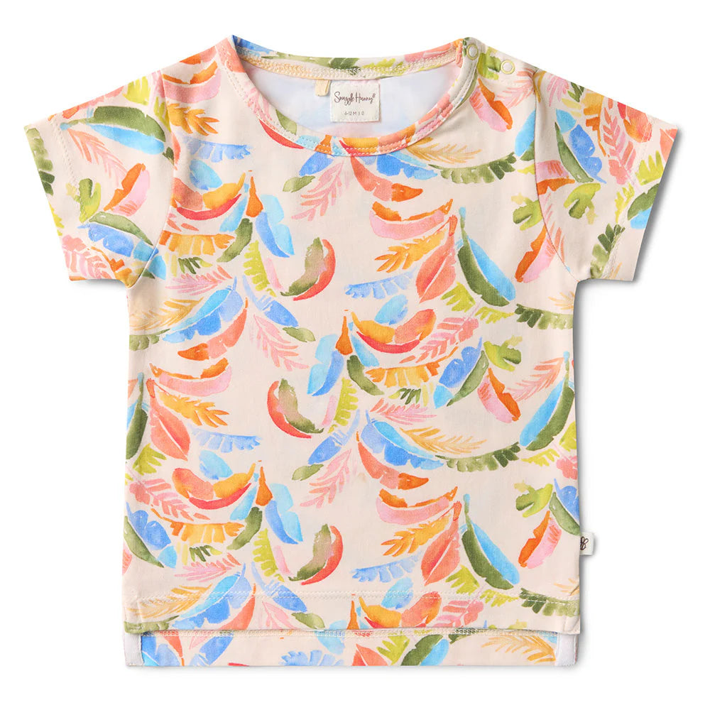 Snuggle Hunny - Summer Palm Organic T-Shirt