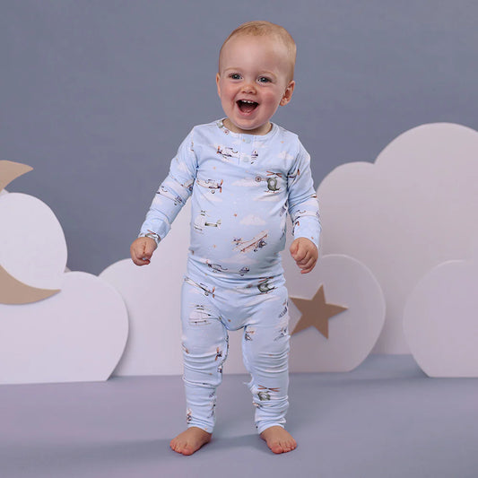 Snuggle Hunny - Taking Flight Organic Growsuit