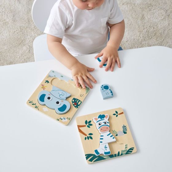 Zookabee - Wooden Elephant Small Puzzle